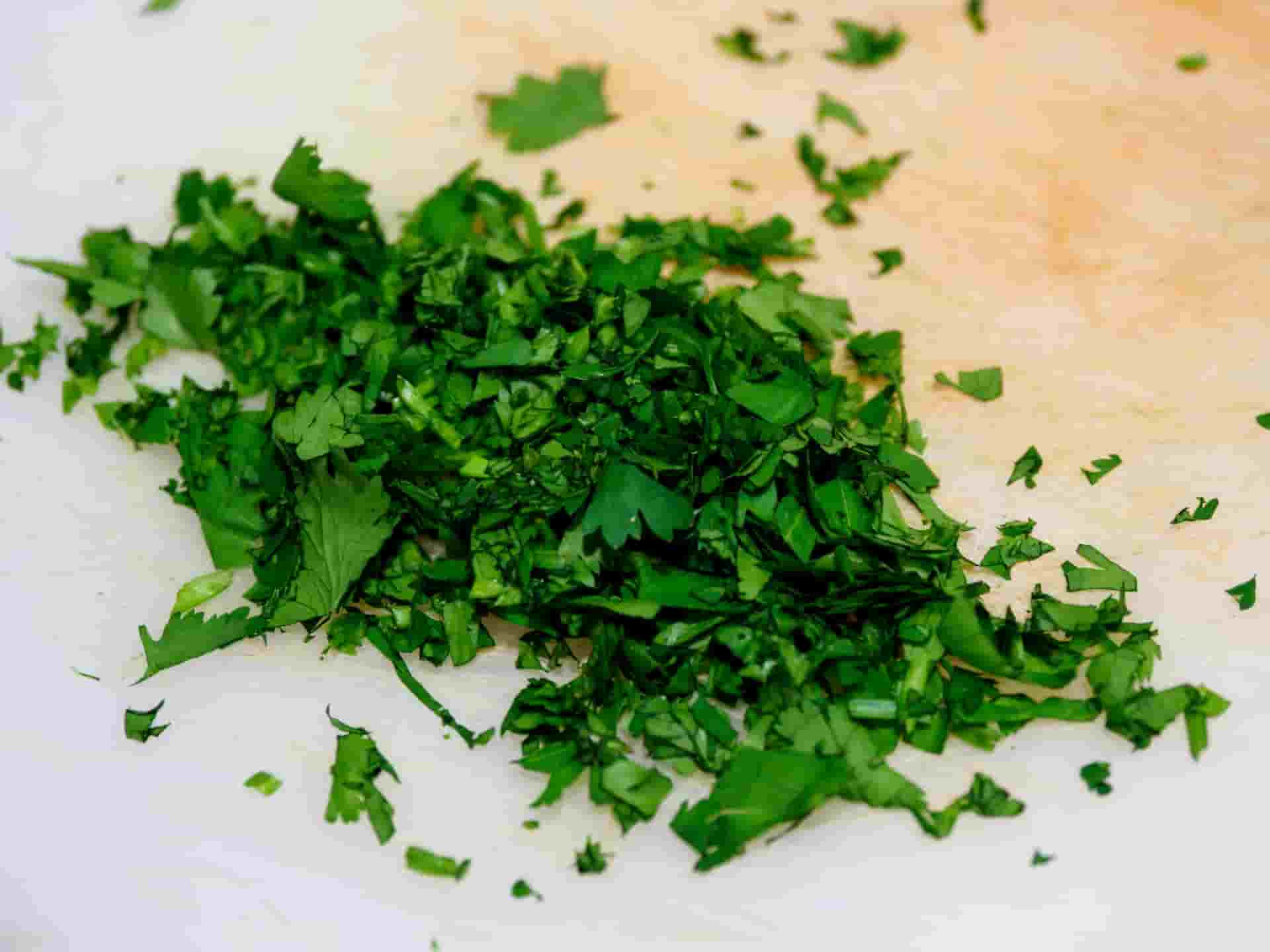 how to prepare parsley for rabbits